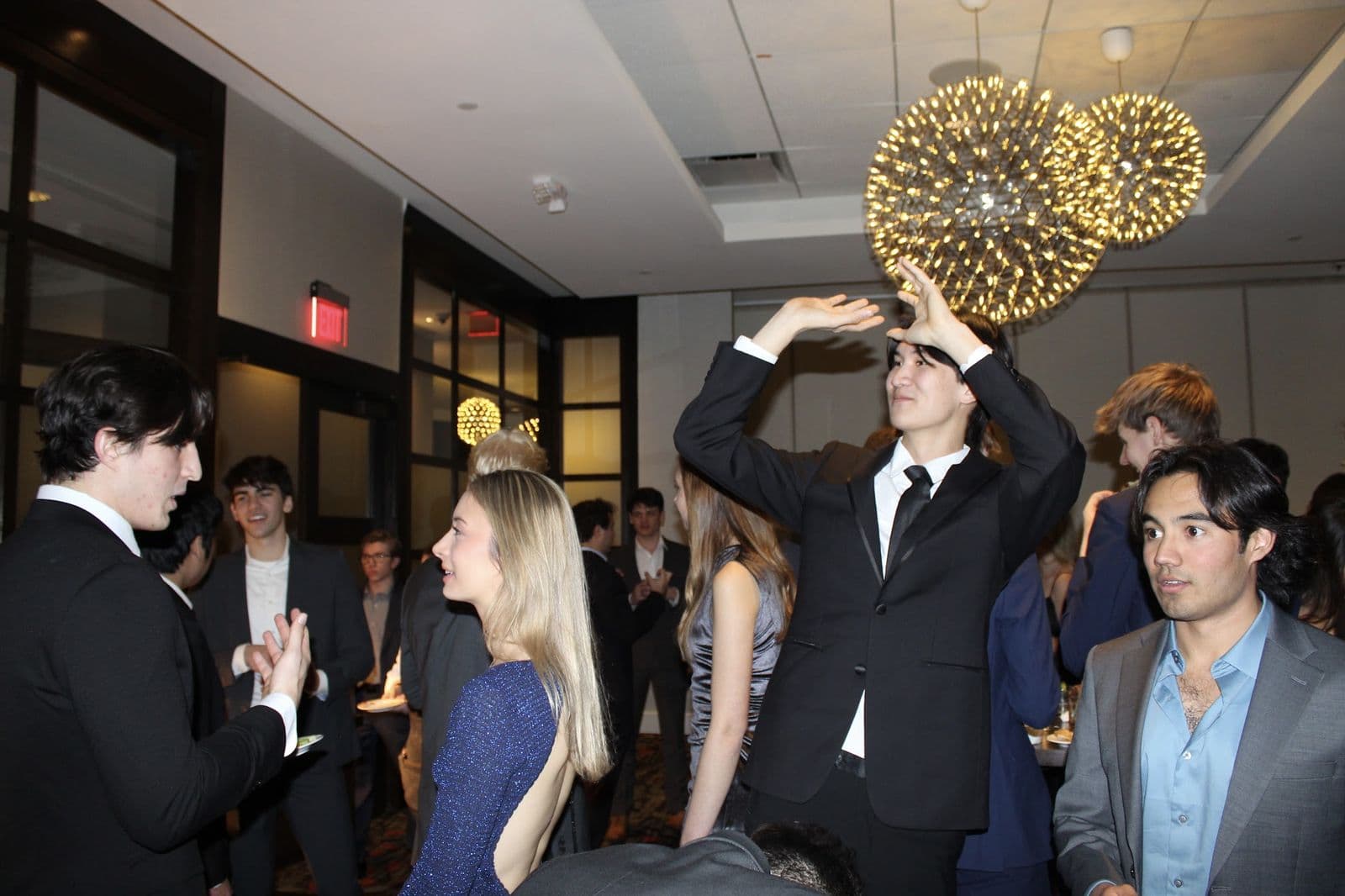 Dancing at Fall Formal.
